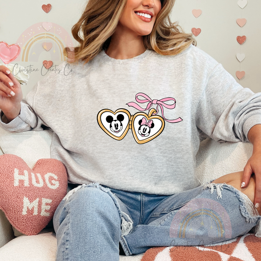 Couple Locket Sweatshirt