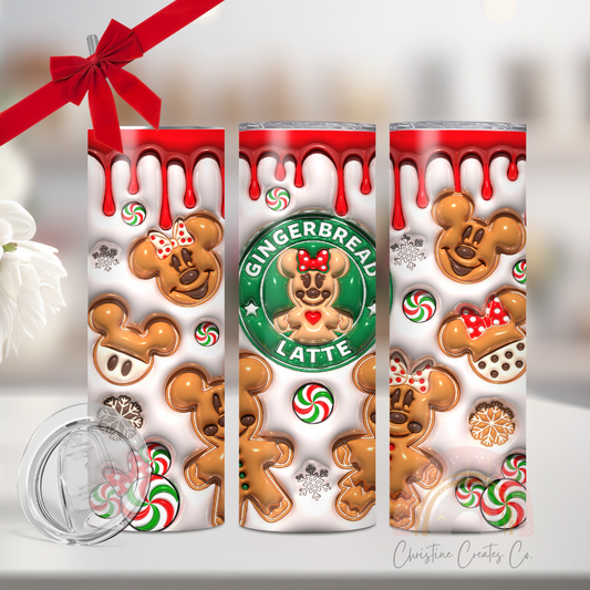 Gingerbread Latte | Christmas | Tumbler