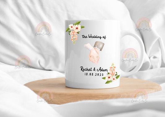 Wedding printed mug