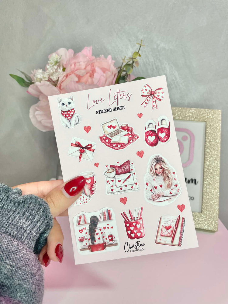 Love Letters planner stickers