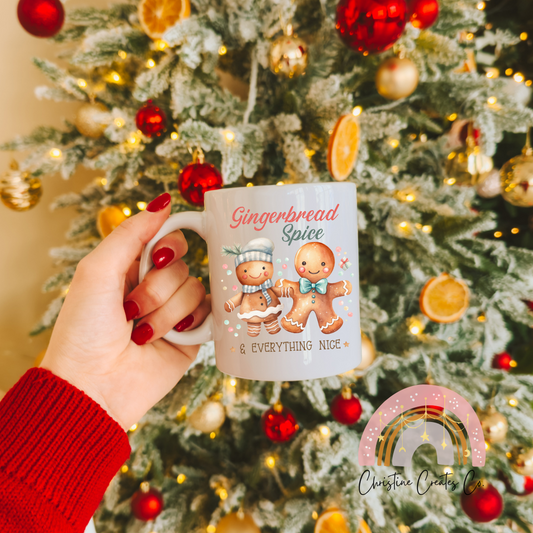 Gingerbread spice Christmas Mug