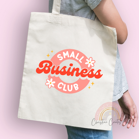 Small Business Club tote bag