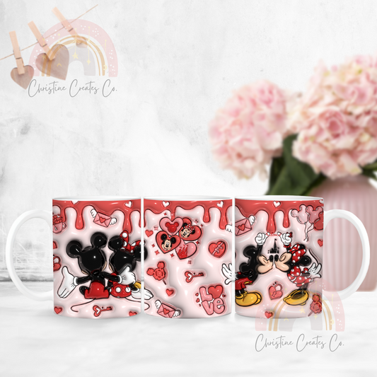 mouse couple mug